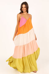 Tallulah Tiered Maxi Dress - Multi