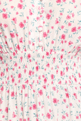 Thomas Maxi Dress - Pink Ditsy Floral