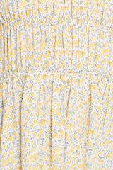 Tori Off Shoulder Mini Dress - Floral