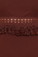 Tula Mini Dress - Dark Brown
