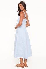 Una Midi Dress - Blue