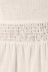 Urmi Midi Dress - White