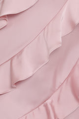 Valery Halterneck Mini Dress - Pink