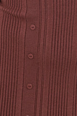 Valia Midi Dress - Espresso