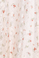 Valley Maxi Dress - White Floral Lace