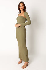 Vita Maxi Dress - Khaki
