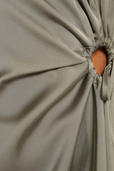 Windsor Long Sleeve Maxi Dress - Olive