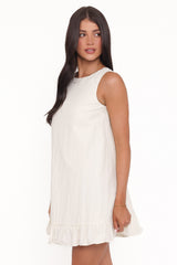 Zena Mini Dress - Cream