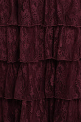 Zoella Maxi Dress - Cherry Lace