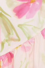 Zula Maxi Dress - Pink Garden Floral