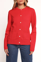 Abner Cardigan - Red