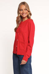 Abner Cardigan - Red