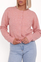Bonnie Cardigan - Pink