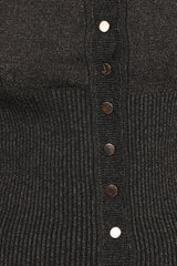 Briar Lurex Cardigan - Black