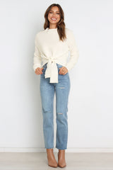 Captivate Knit Sweater - Cream