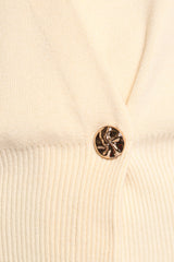 Caterina Button Cardigan - Cream
