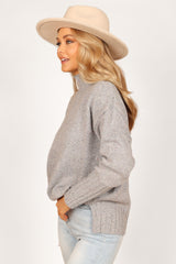 Conny Knit Sweater - Grey
