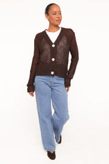 Gardner Cardigan - Coffee