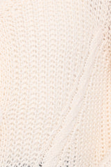 Henderson Thick Knit Cardigan - Cream