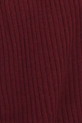 Jasmia Long Cardigan - Wine