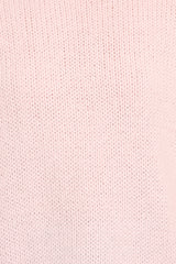 Lover Tie Sleeve Knit Sweater - Pink