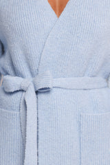 Mika Wrap Cardigan - Blue
