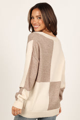 Millie Large Check Cardigan - Multi