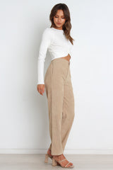 Provence Knit Sweater - White