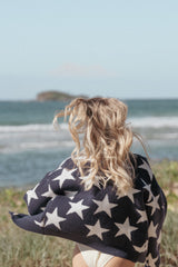 Sailor Star Knit Cardigan - Navy