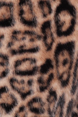 Florian Cropped Jacket - Leopard