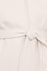 Halston Coat - Cream