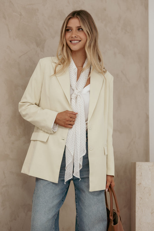 Henrietta Blazer - Yellow