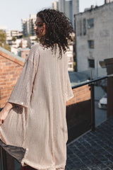 Jayleen Sequin Duster - Gold