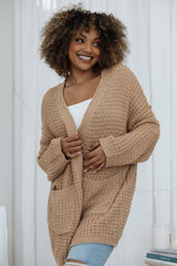 Leyonie Cardigan - Tan