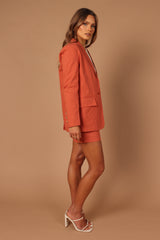 Manhattan Blazer - Rust