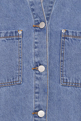 Remy Denim Utility Jacket - Medium Wash