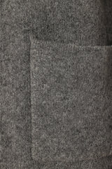 Skylar Open Front Coatigan - Grey