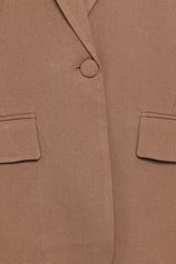 Tove Tie Back Blazer - Tan