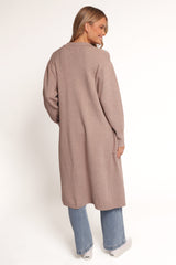 Venda Coatigan - Light Brown