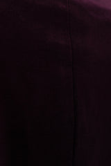 Vera Velvet Blazer - Plum