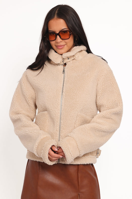 Winslow Fleece Jacket - Taupe