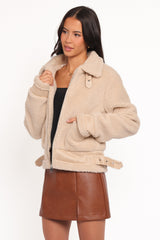 Winslow Fleece Jacket - Taupe