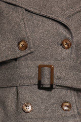 Zayda Crop Jacket - Grey