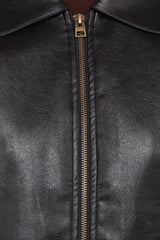 Zoe Bomber Jacket - Black