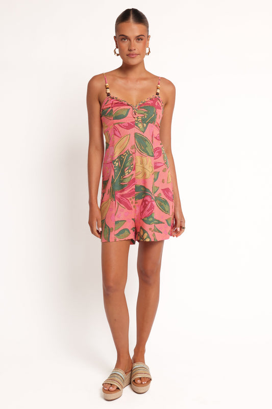 Analu Romper - Pink Rio