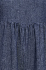 Ayla Chambray Jumpsuit - Denim