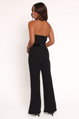 Cameron Strapless Jumpsuit - Black