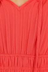 Camry Jumpsuit - Coral Red