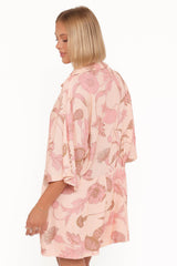 Ellisa Romper - Pink Floral