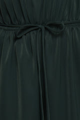 Hedda One Shoulder Jumpsuit - Emerald